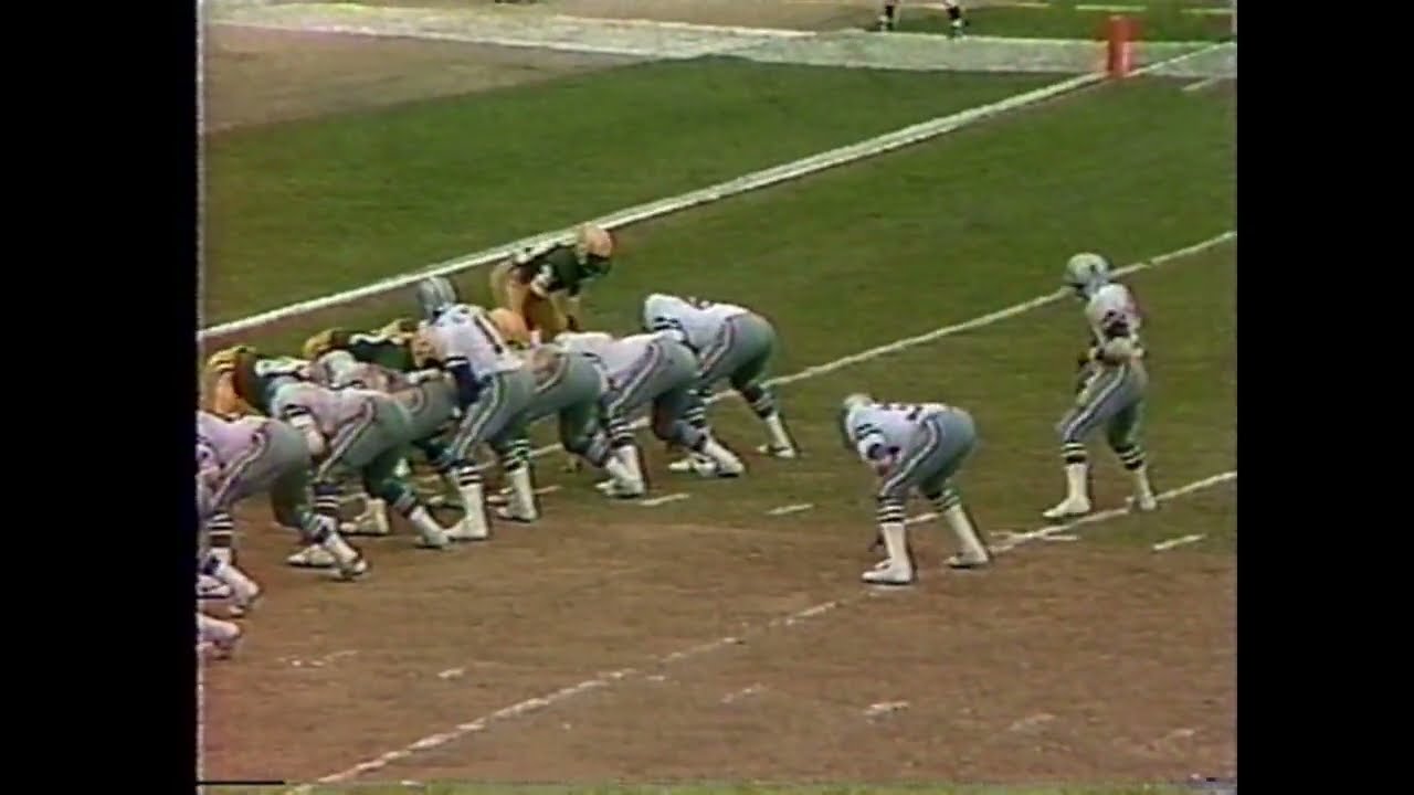 Dallas Cowboys @ Green Bay Packers Week 4 1980 Part 3
