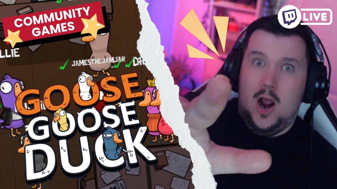 🦆 Goose Goose Duck with Friends! | January Community Games Day! (Full Stream - 22/01/2026)