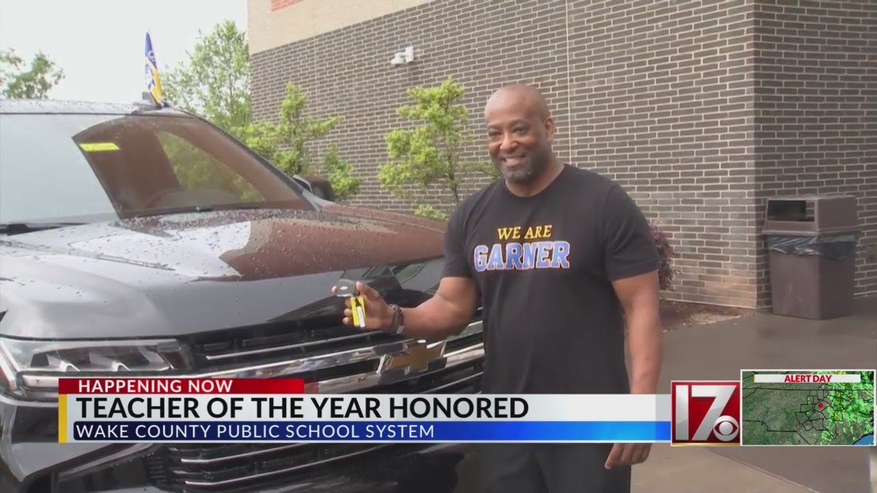 Garner Magnet High celebrates Wake County's Teacher of the Year 2023