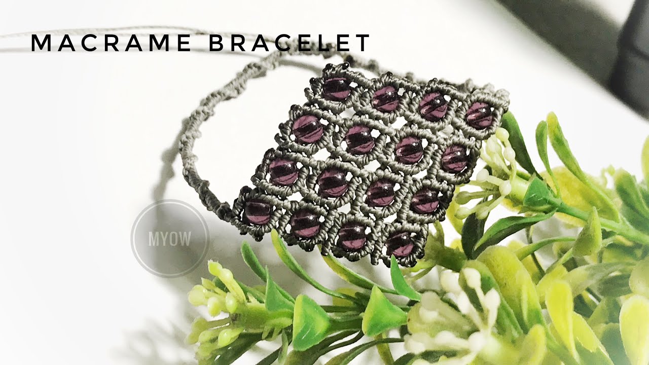 MACRAME BRACELET| BEE HIVE | MYOW 304