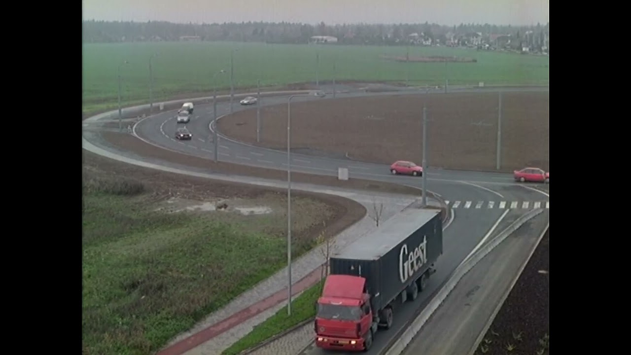 Plzeň 2001 - kruhový objezd na Domažlické a Folmavské ul.