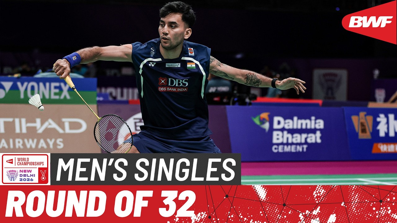 BWF World Championships 2026 | Garret Tan (USA) vs Lakshya Sen (IND) [14] | R32