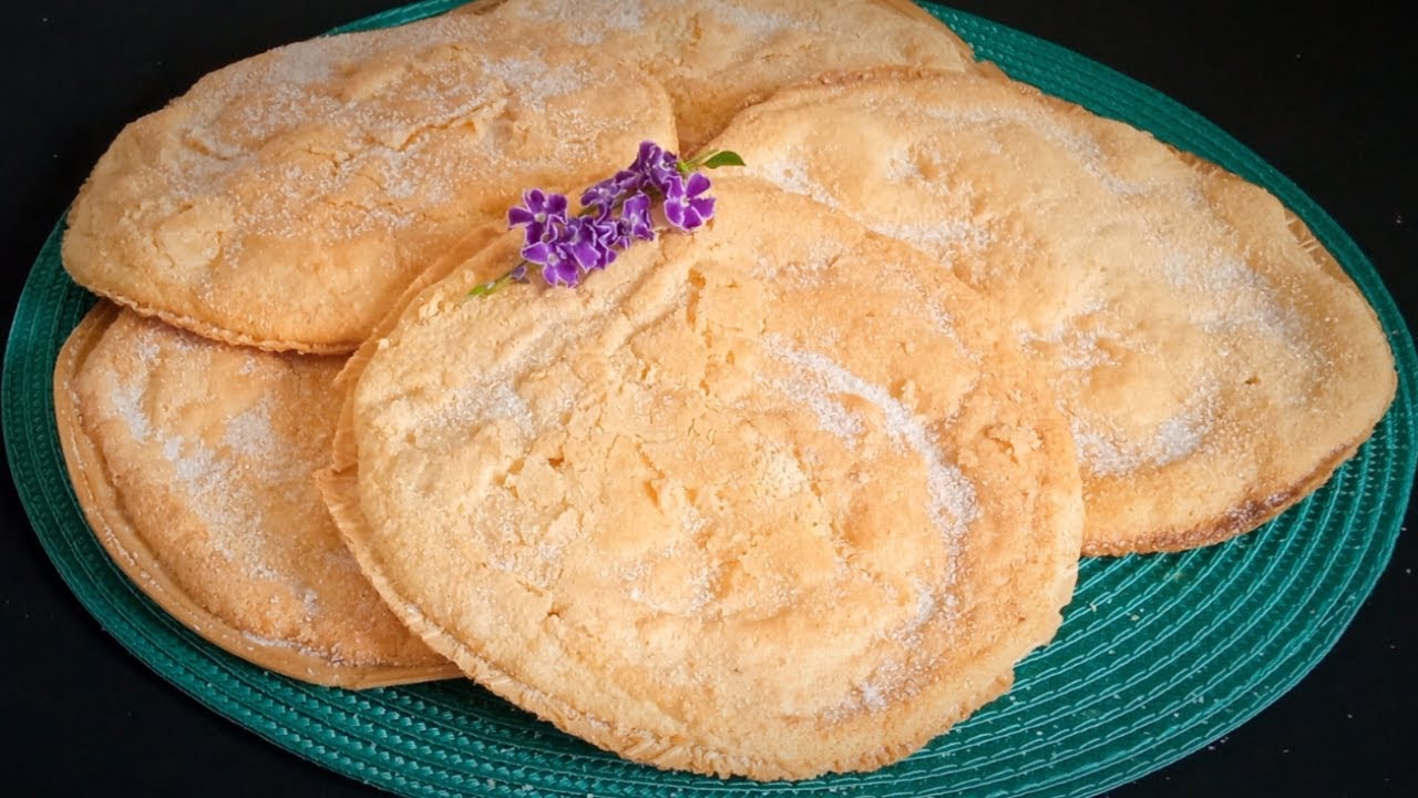 COCA CRISTINA o Torta de Almendra ✨Repostería Tradicional VALENCIANA✨