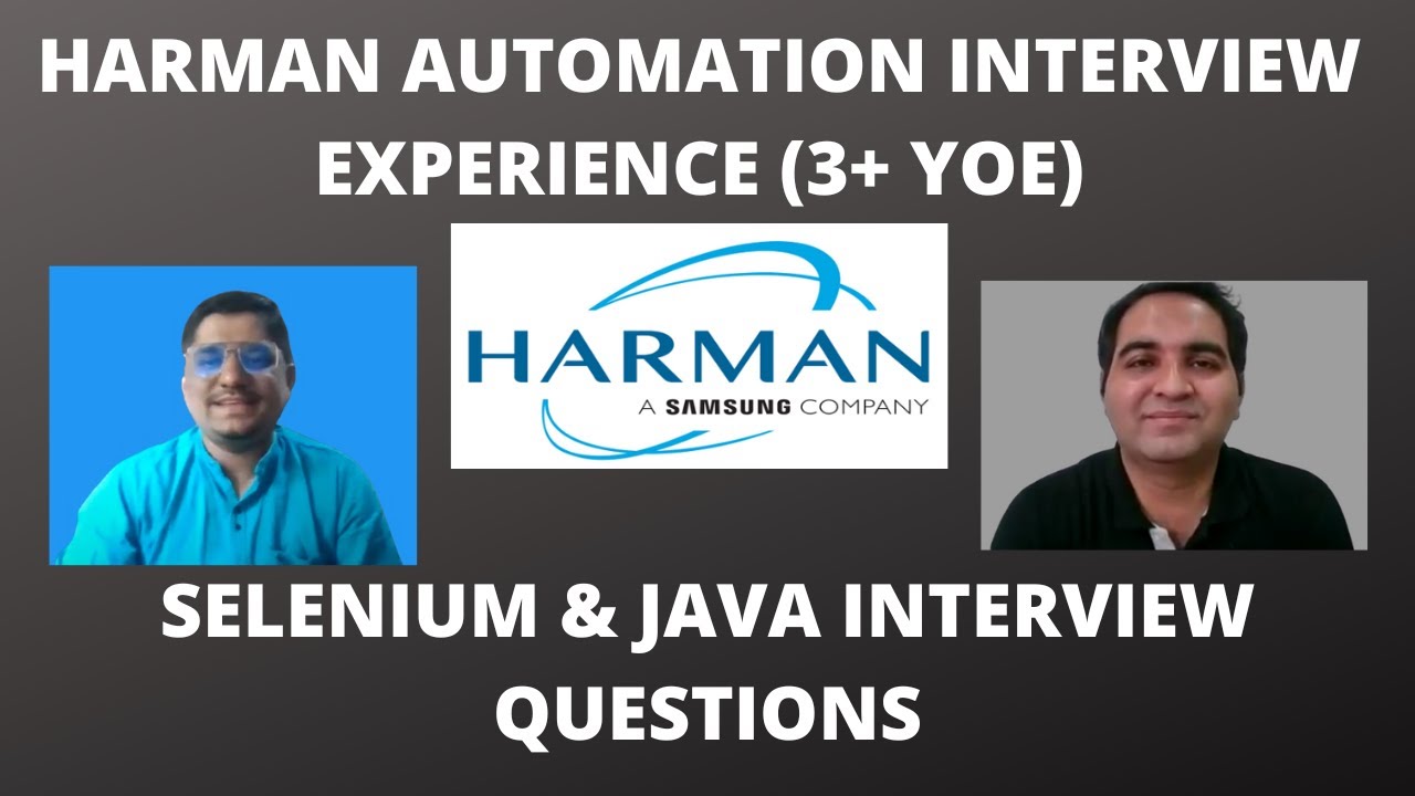 Harman Automation Interview Experience | Real Time Interview Questions and Answers| 3+ YOE