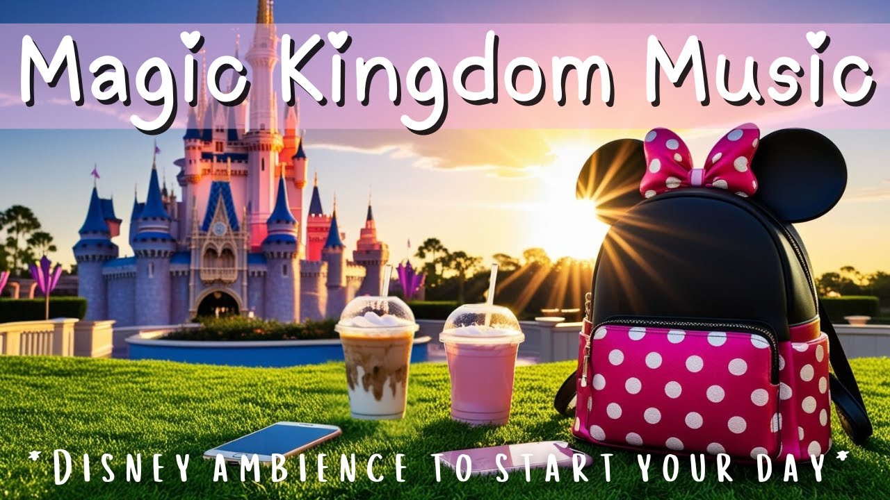 Magic Kingdom Music🏰✨ | Disney ambience to start your day | Girly Things✨🎀