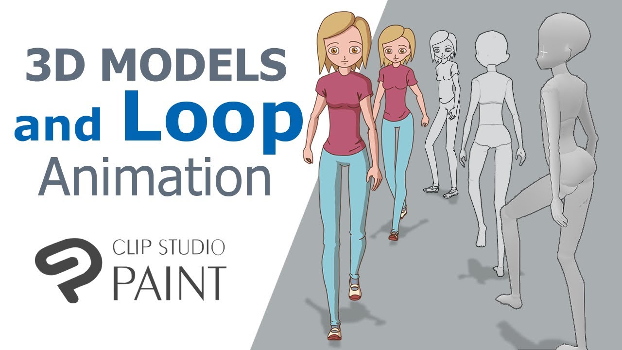 Placing A Character In A Perspective Paint (Clip Studio Paint Animation)