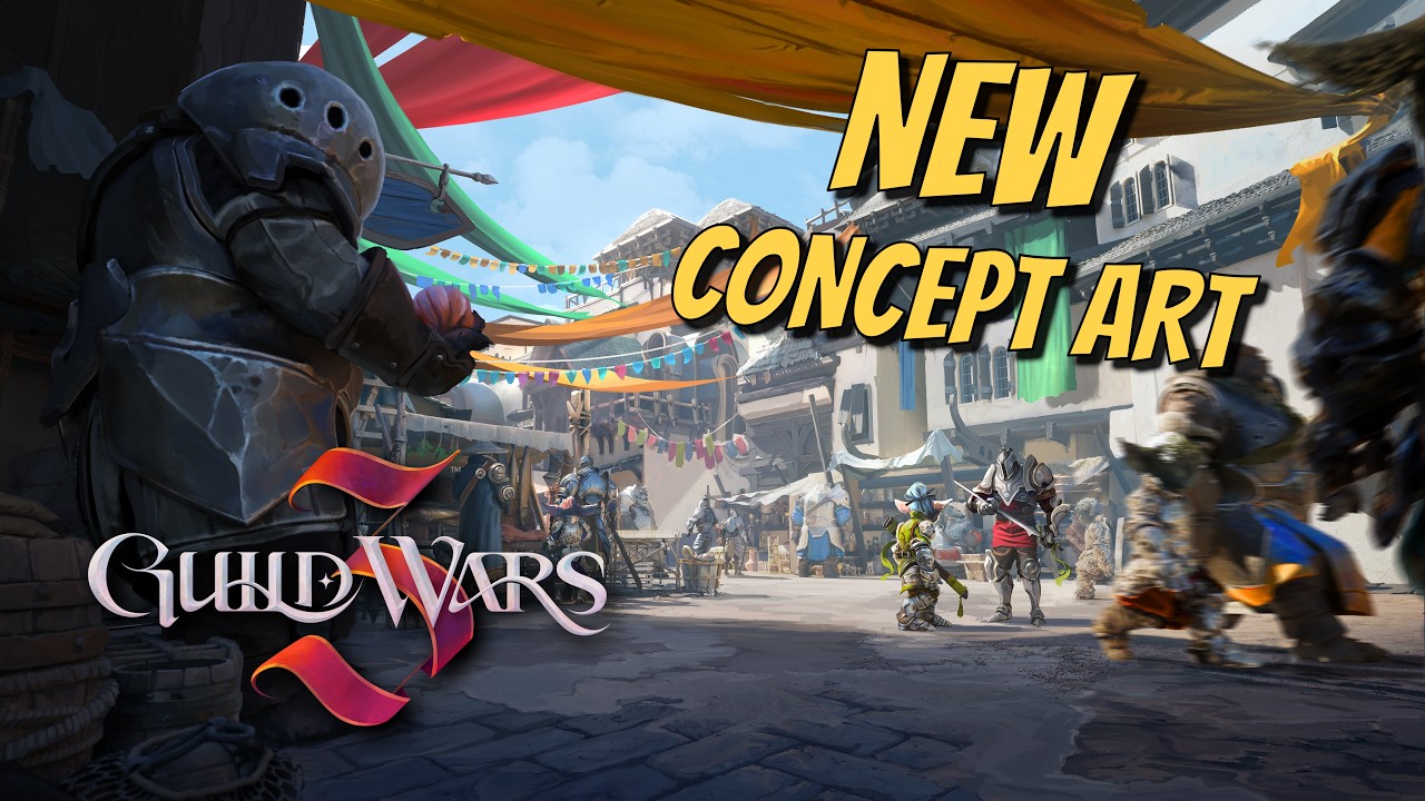 Guild Wars 3 Press Kit Revealed - New Screenshots, Concept Art & Details