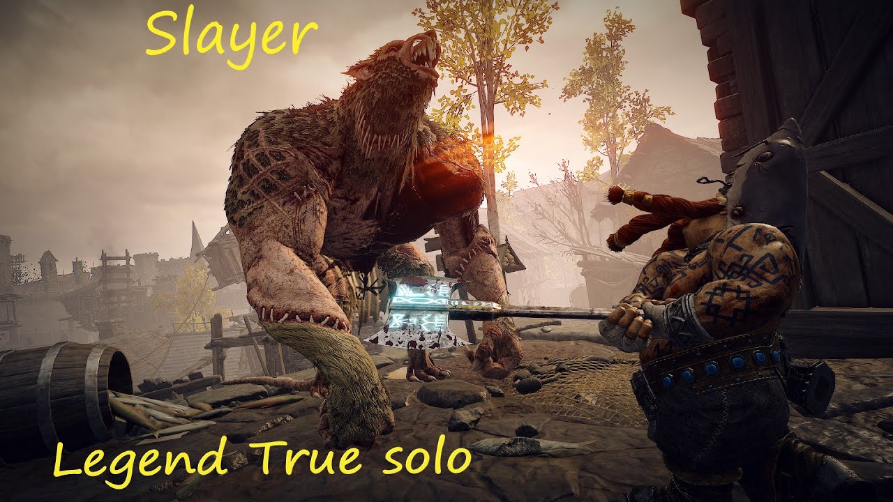 Pit - Slayer - Legend True solo - Hammer/Great Axe - Warhammer Vermintide 2