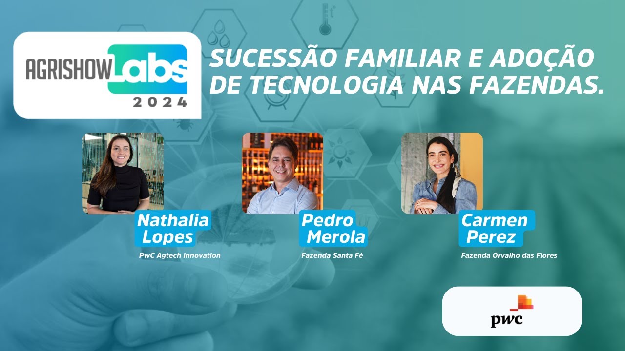 Agrishow Labs 2024 EP2 -  Sucessão familiar e adoção de tecnologia nas fazendas.