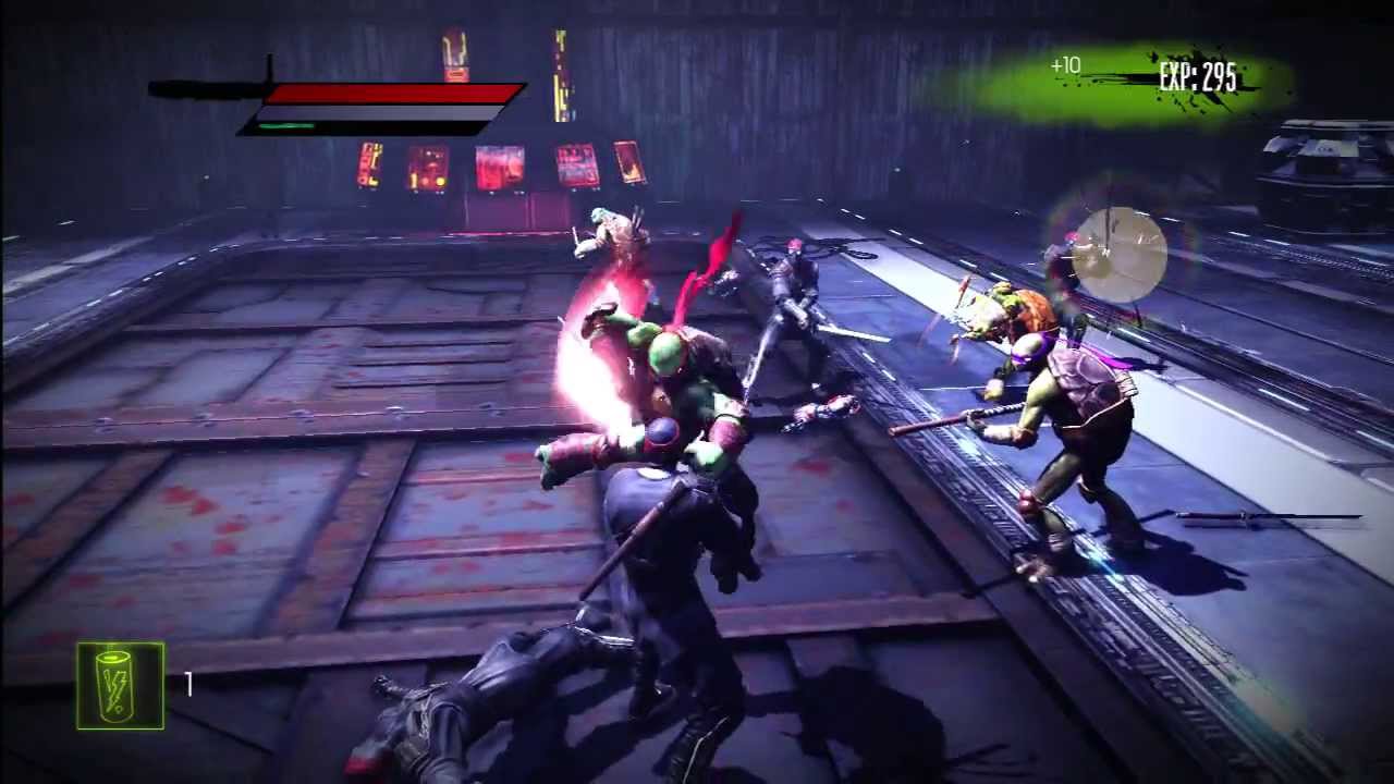 Teenage Mutant Ninja Turtles: Out of the Shadows, демоверсия для Xbox 360.