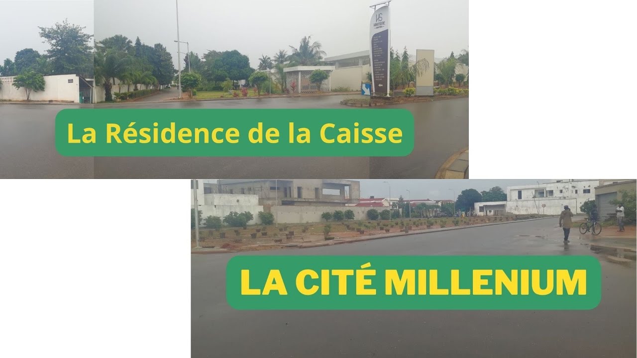 A l'intérieur des prestigieux quartiers de la Caisse et de la Cité Millenium à Lomé 🇹🇬