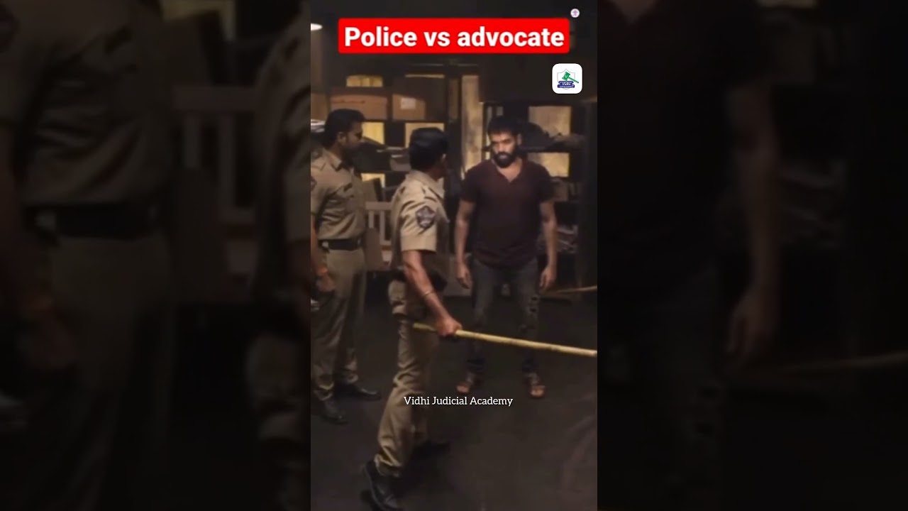 Police Vs Advocate | #shorts #ytshorts #police #lawyer
