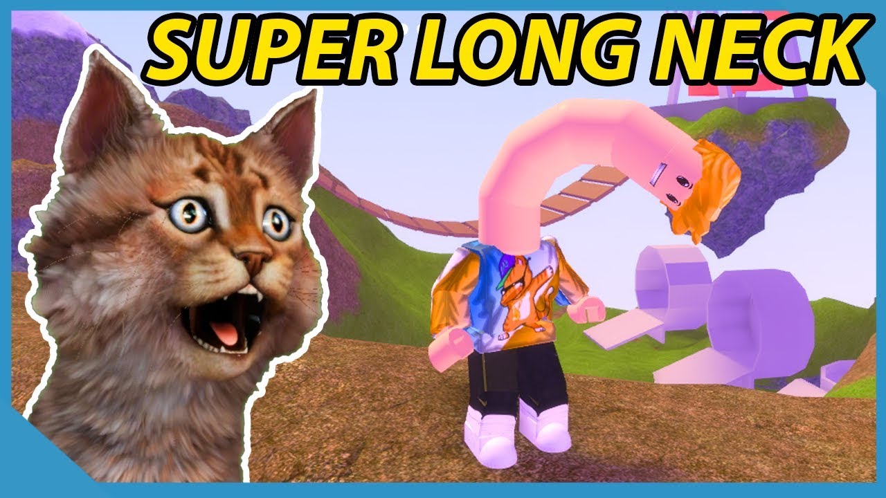 Roblox But With a Super Long Neck