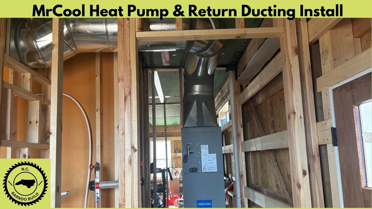 MrCool VersaPro Air Handler & Return Duct Install