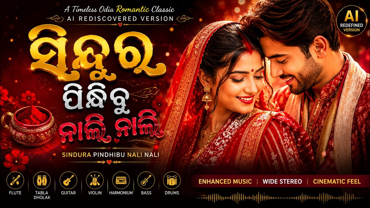 Sindura Pindhibu Nali Nali | Same Soul New Feel ✨| AI Cinematic Music Redefine