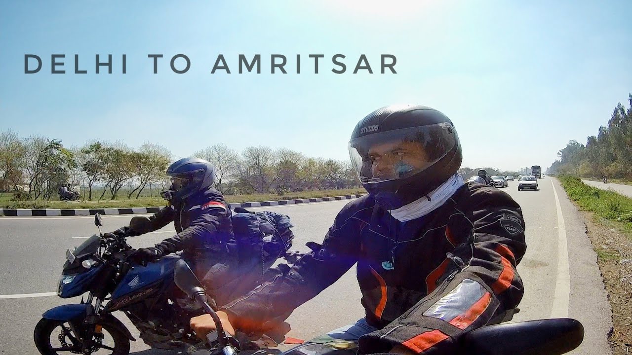 DELHI TO AMRITSAR ON 100cc Ep.1