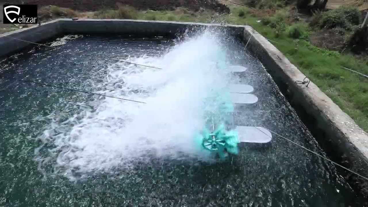 3hp 6 Paddle Wheel Aerator - Maruti