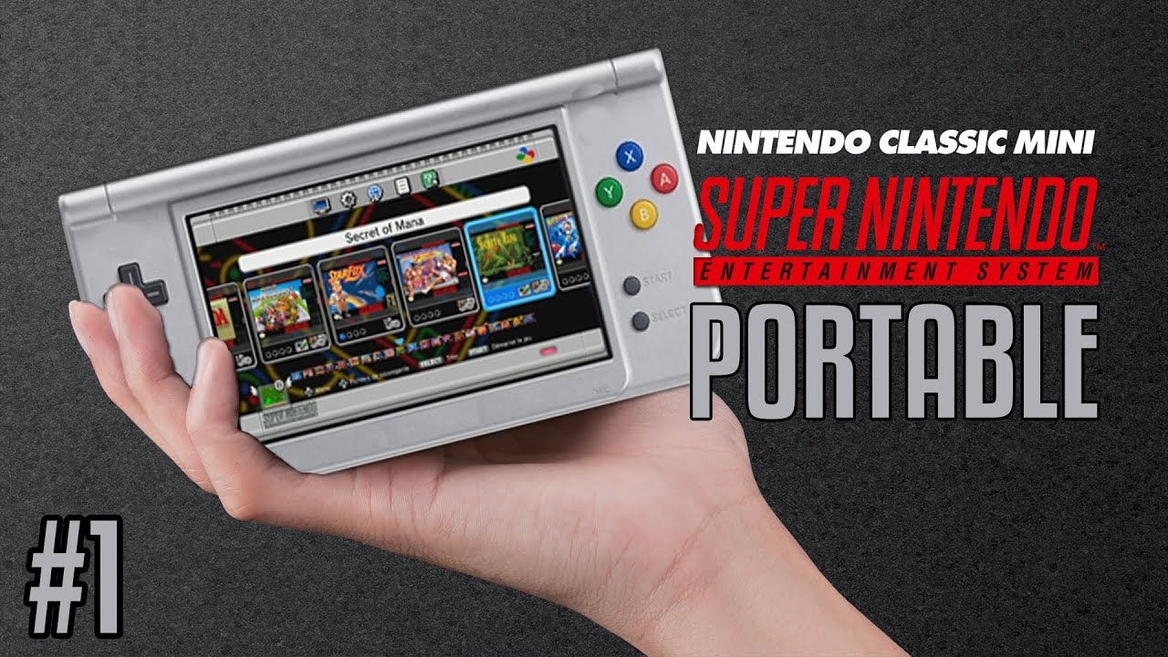 FABRIQUER UNE MINI SUPER NINTENDO PORTABLE #1 Présentation du projet!