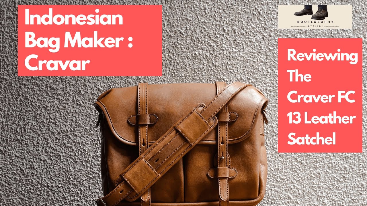 Review of the Cravar FC 13 Satchel Bag - Get 10% Discount until EoY 2023!