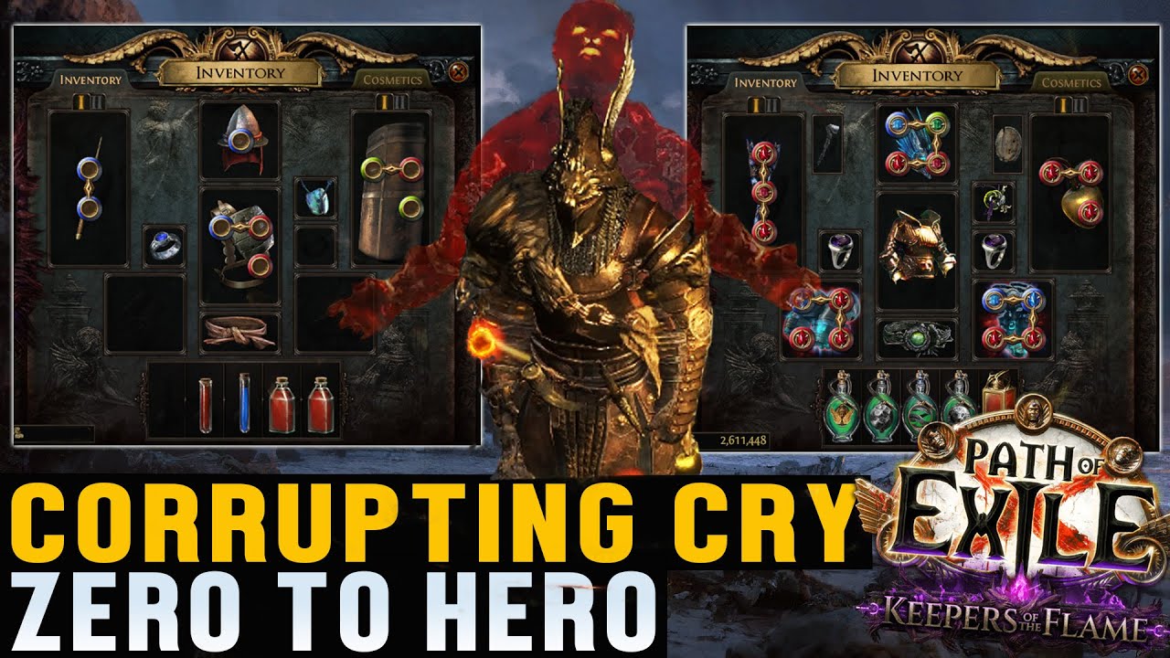 WarCrying Man  - From Zero to Hero - Corrupting Cry Chieftain | Path of Exile 3.27