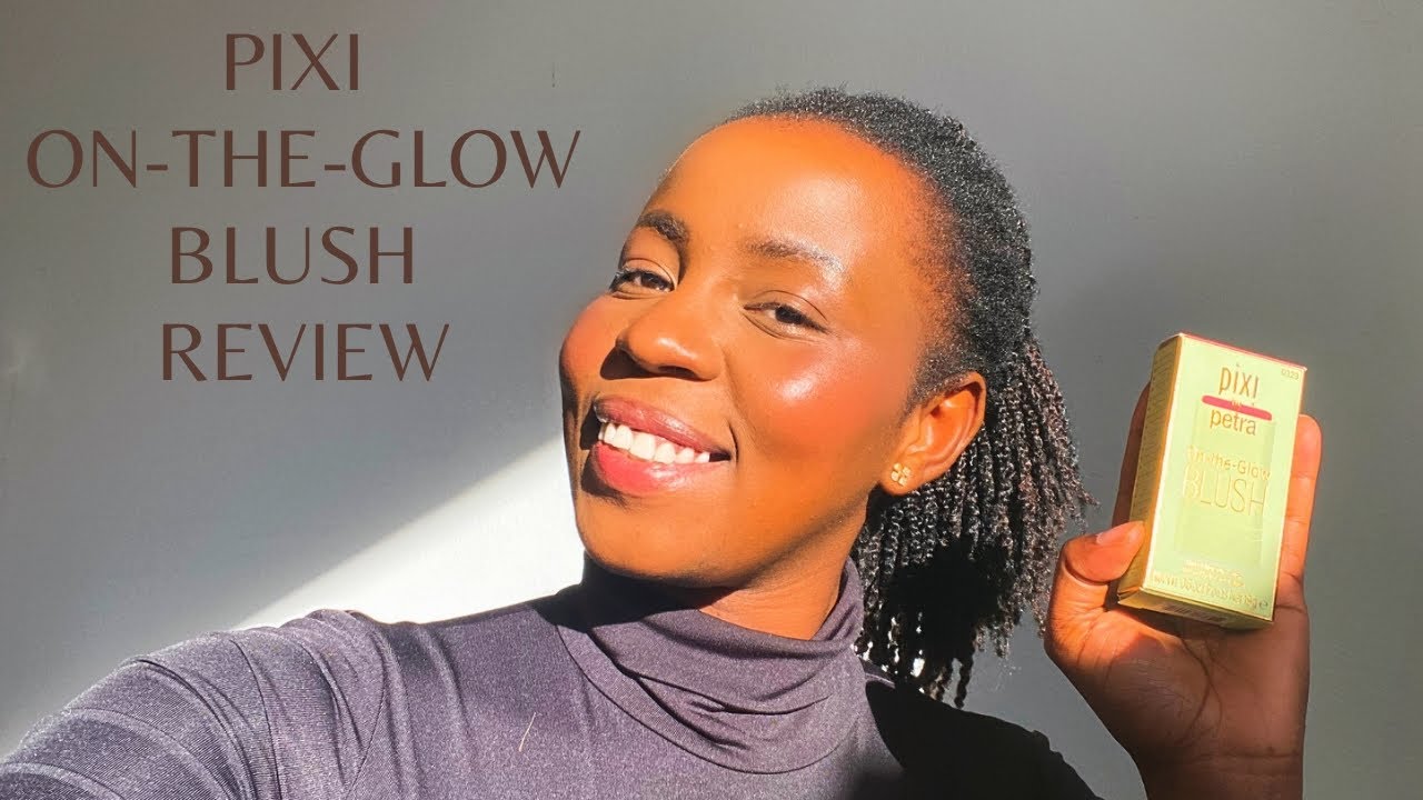 Обзор румян PIXI ON THE GLOW BLUSH STICK | Для темной кожи
