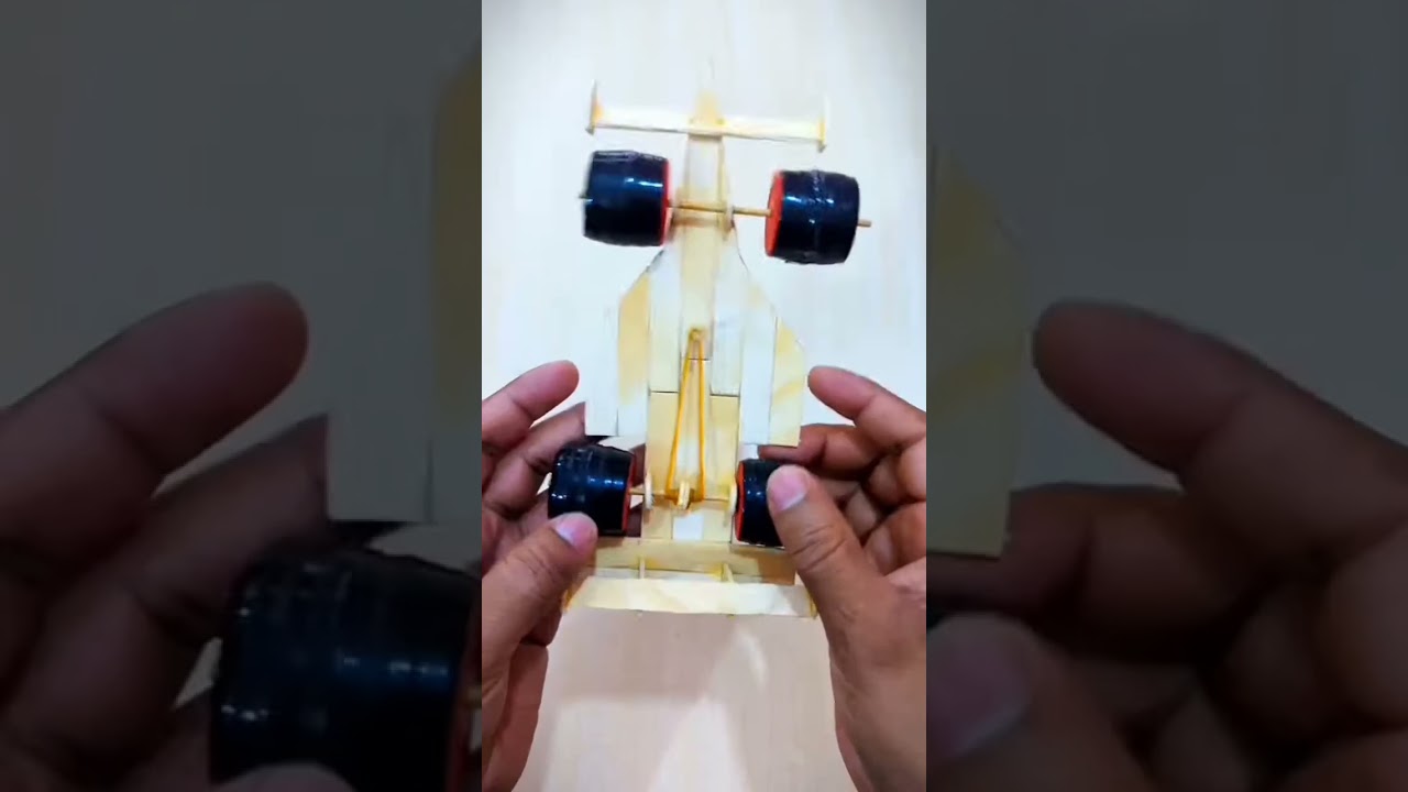Homemade F1 racing car 