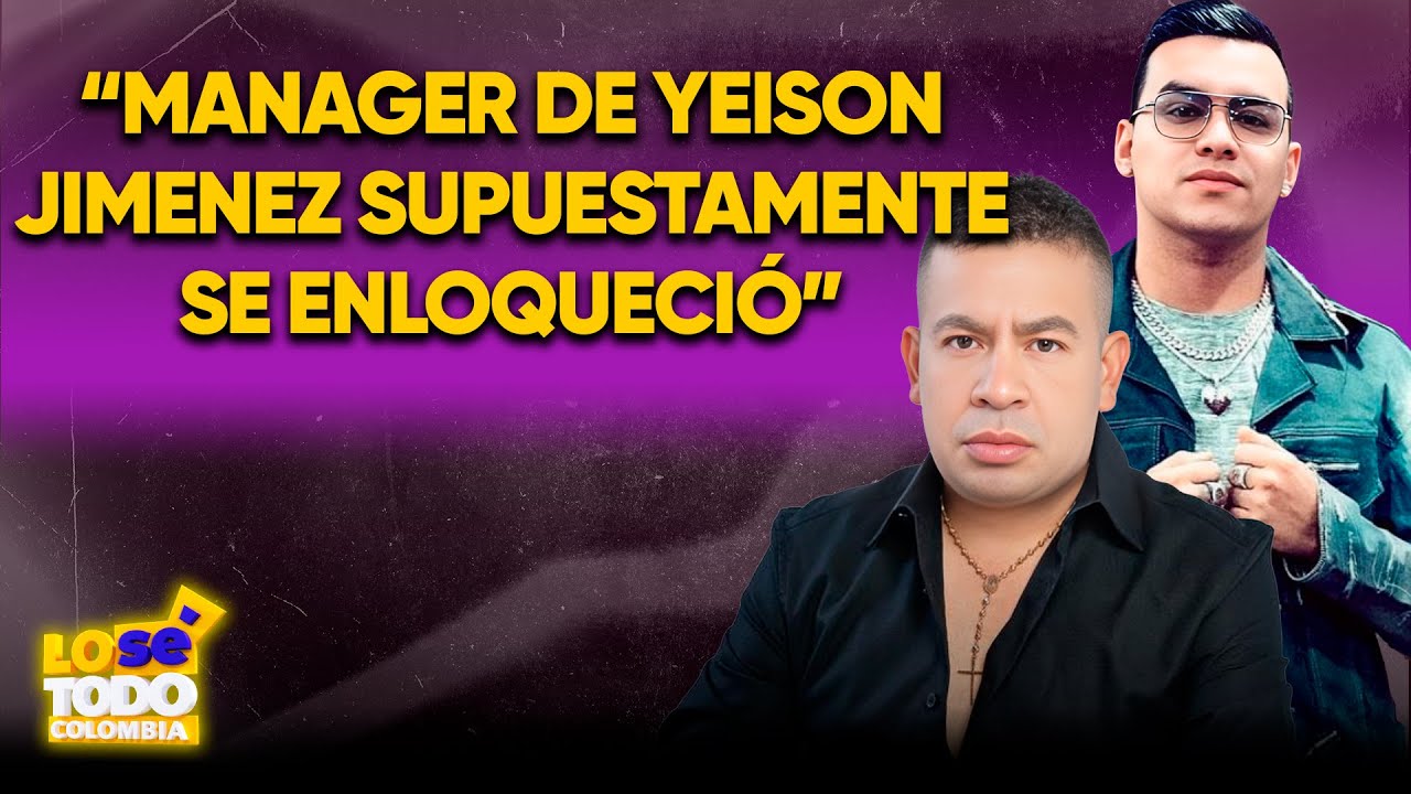 Presunto problema entre el manager de Yeison Jimenez y el manager del “El chacal”