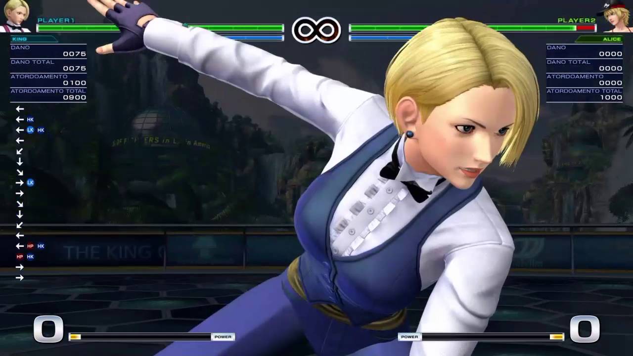 Kof XIV King Combos
