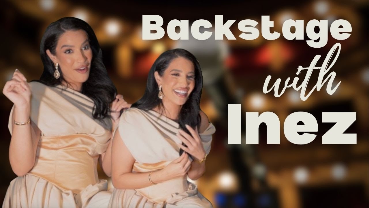 Inez - backstage interview with Moroccan music Sensation