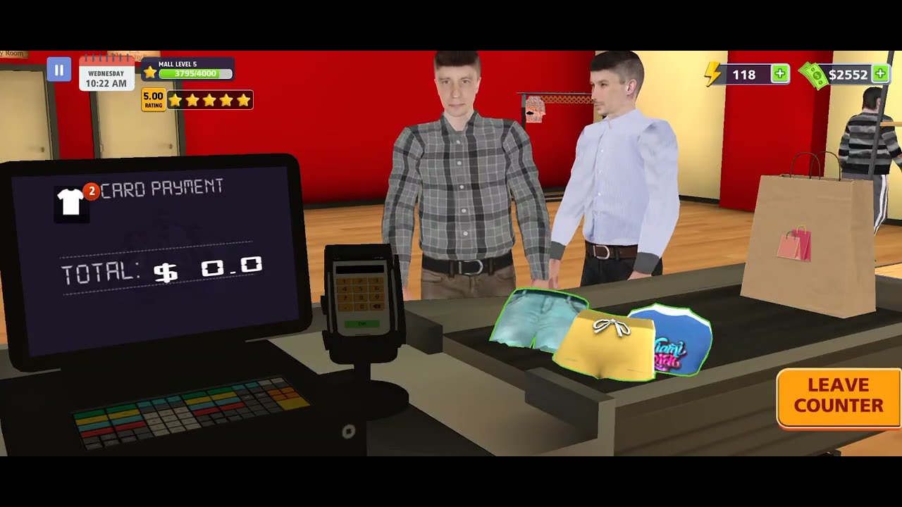 Mall and Fast Food Simulator 3D (early access) | Tried a new game