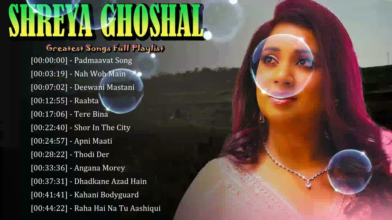 🌼 Shreya Ghoshal - Delicate yet powerful, melodies bloom with purity and heartfelt romance 🌟