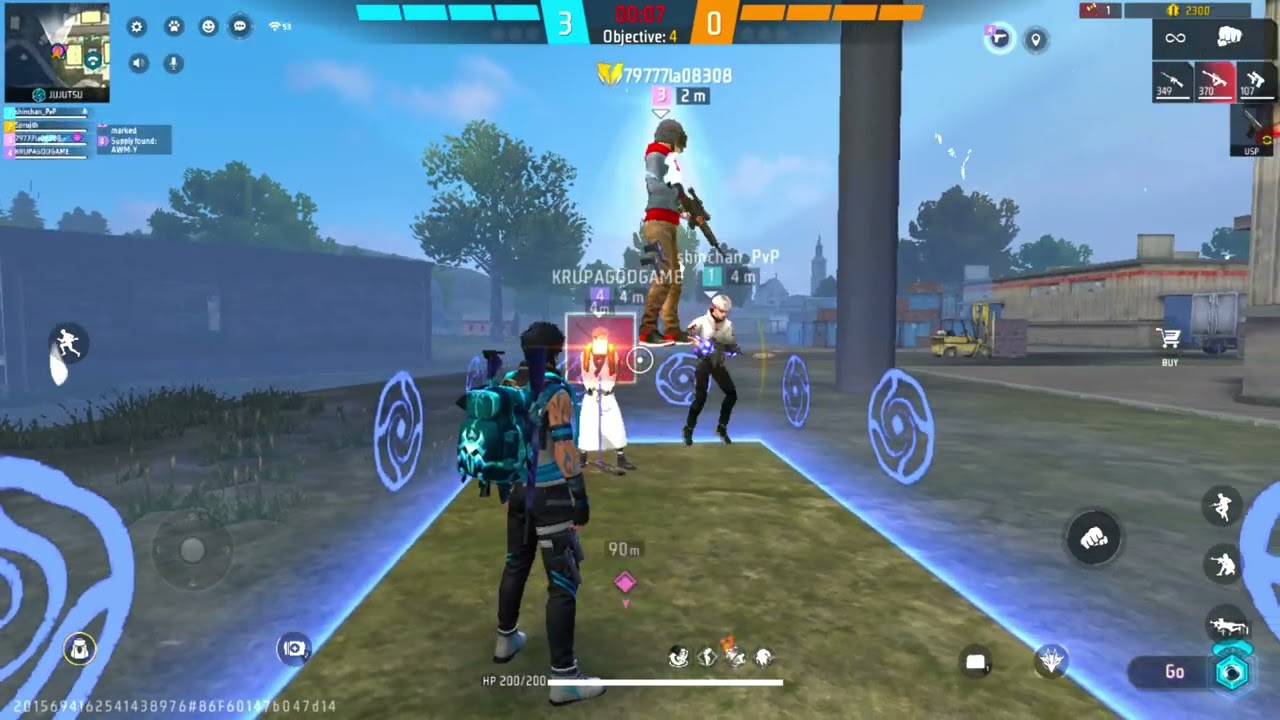 Flash Man Hacker in my free fire Game