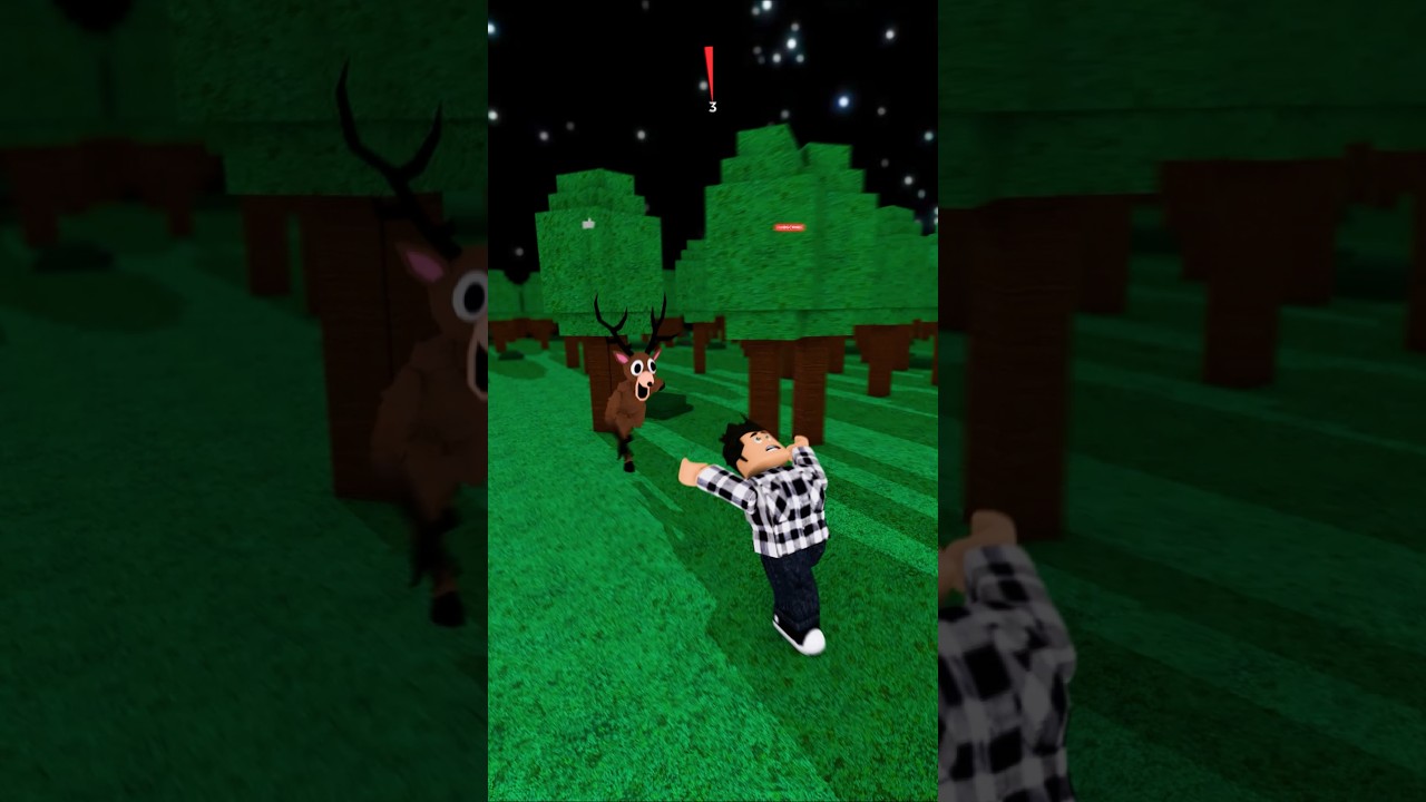 When the Golem help Me in the forest ☠️ - Roblox 99 Nights in the Forest #roblox #robloxanimation