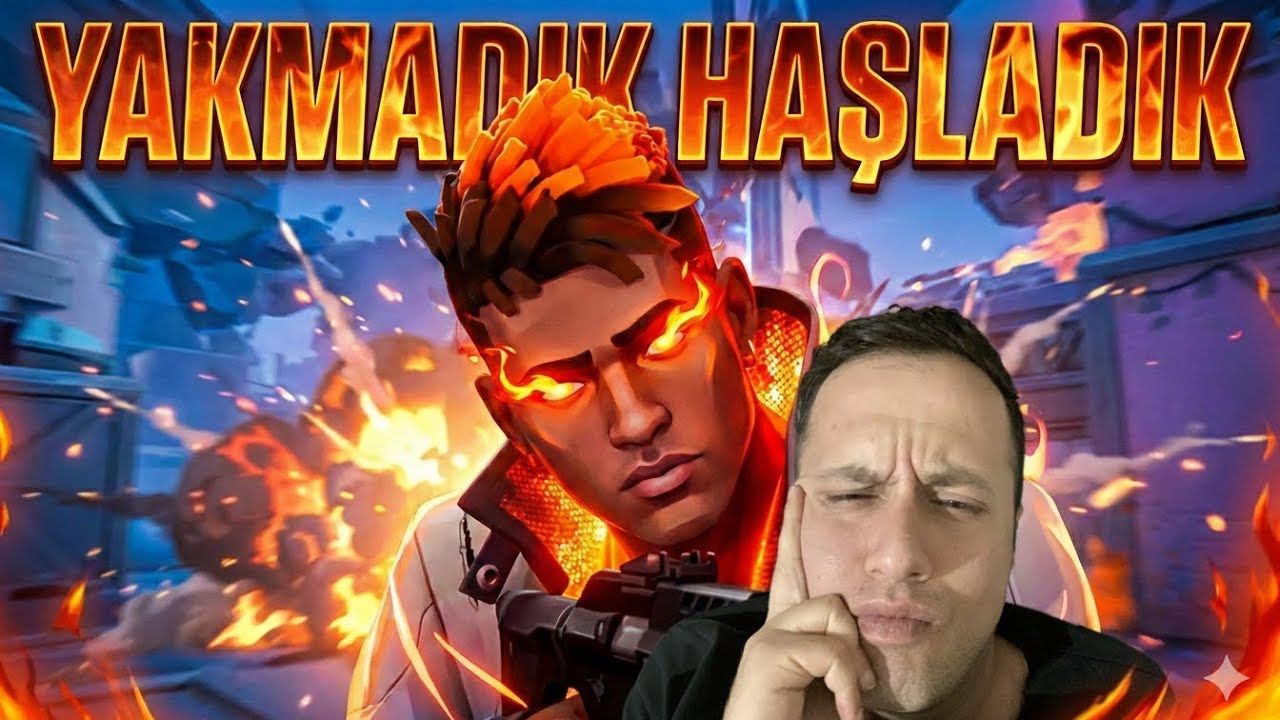 VALORANT PHOENİX YAKMADIK HAŞLADIK HERGÜN VİDEO !!!  ⚡