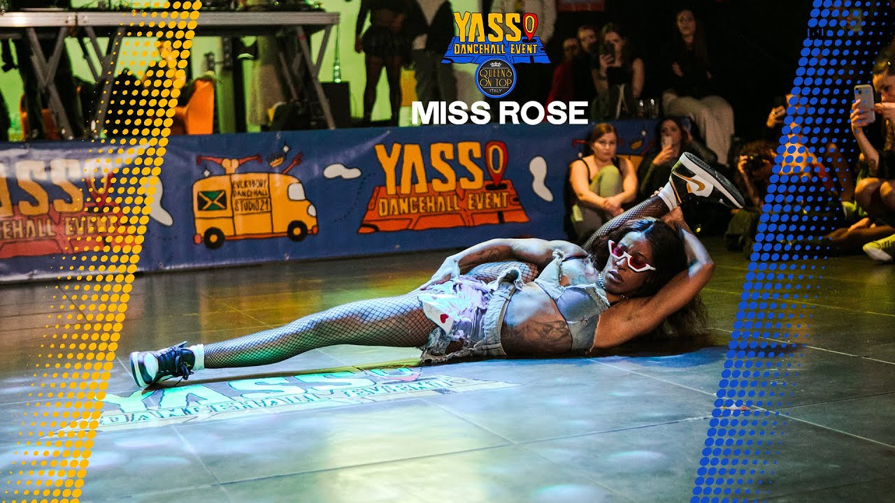 MISS ROSE - JAMAICA/UK - JUDGE DEMO - QUEENS ON TOP ITALY YASSO DANCEHALL EVENT 2025