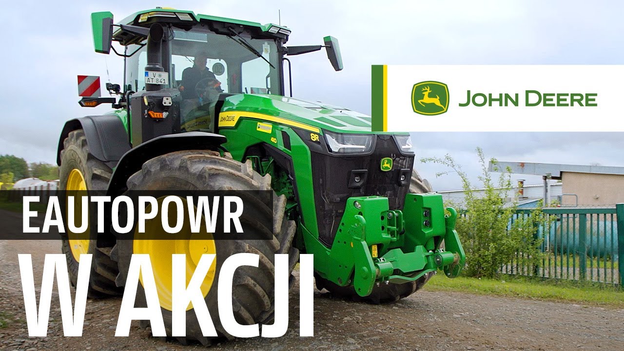 Przekładnia eAutoPowr firmy JOHN DEERE to niezr&oacute;wnana wygoda i&nbsp;siła uciągu!