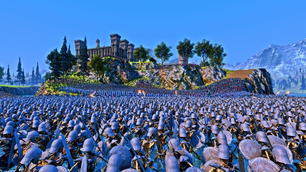 20K Soultyrant's ARMY Lay Siege To Castle - Ultimate Epic Battle Simulator UEBS 4K
