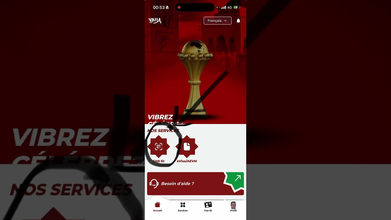 yalla في تطبيق fan id حل مشكل iphone