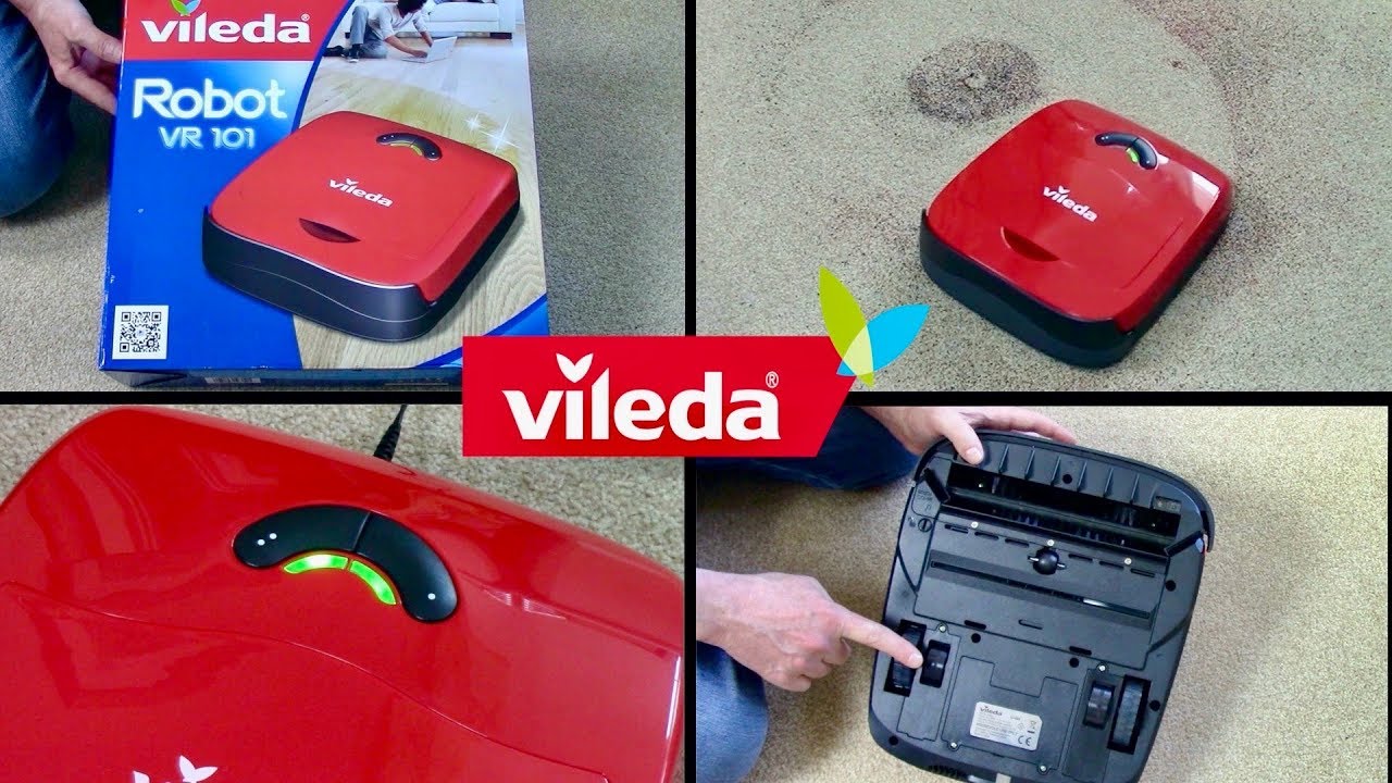 From My Archives -  Vileda VR 101 Robotic Vacuum First Look