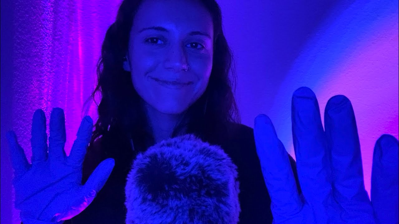ASMR ✨Removing Negative Energy for the New Year 🎉 Glove Sounds, Fluffy Mic Scratching, Mouth Sounds