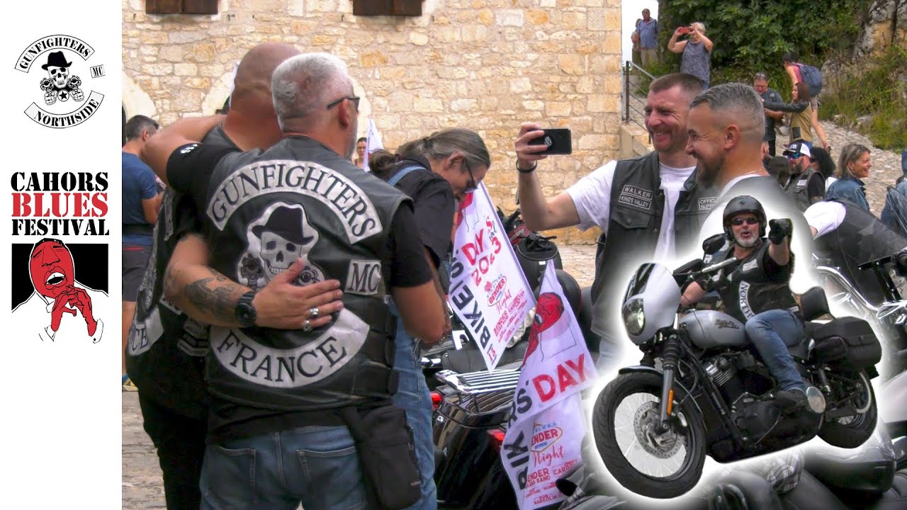 Les BIKERS du Cahors Blues Festival 2023