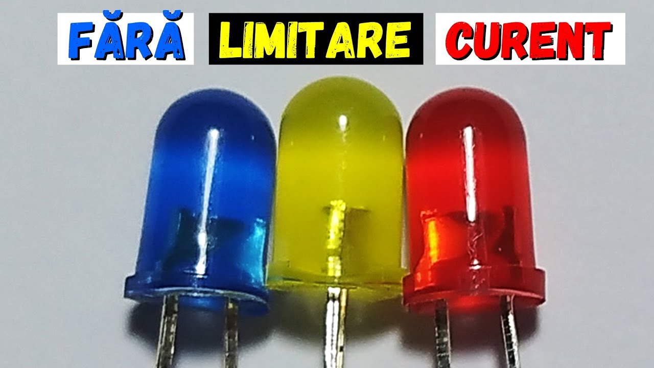 Cum alimentăm un led fără să limităm curentul? / Putem alimenta un led fără să limităm curentul?