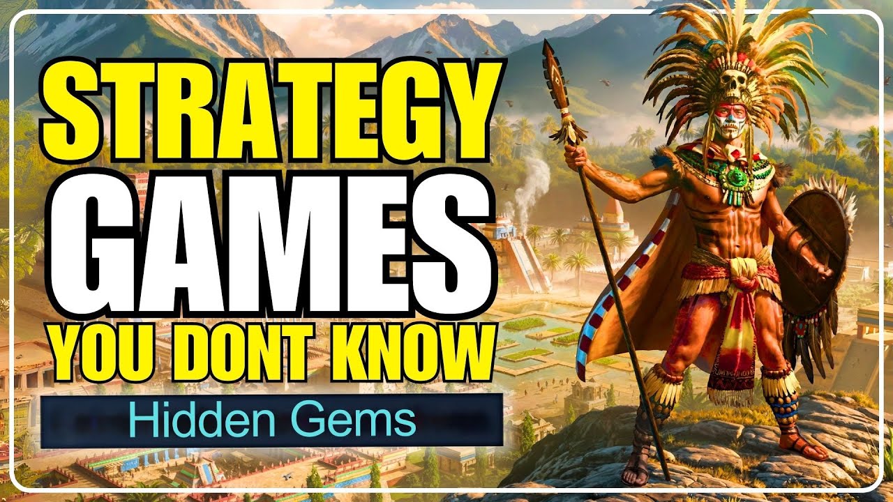 10 AMAZING STRATEGY GAMES 🔥RTS, Citybuilder, Tower defense, Turn based....
