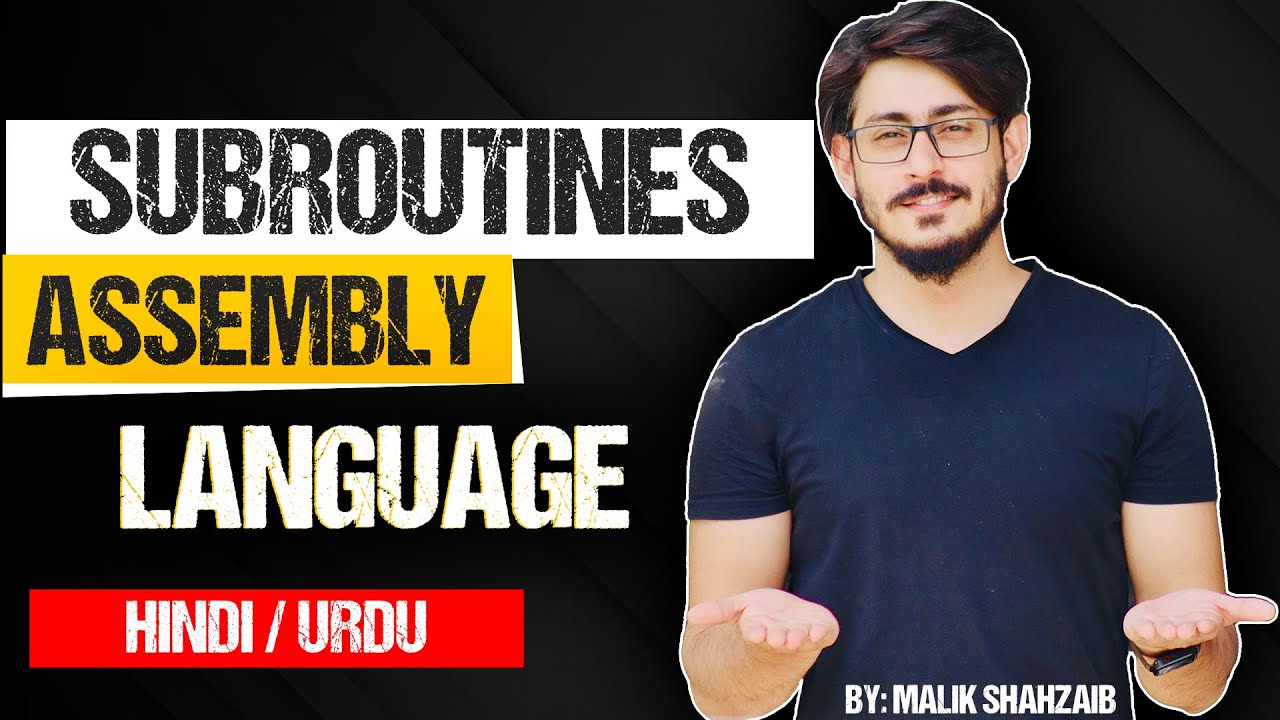 what is subroutine in assembly language microprocessor | procedure example | RET | CALL instruction
