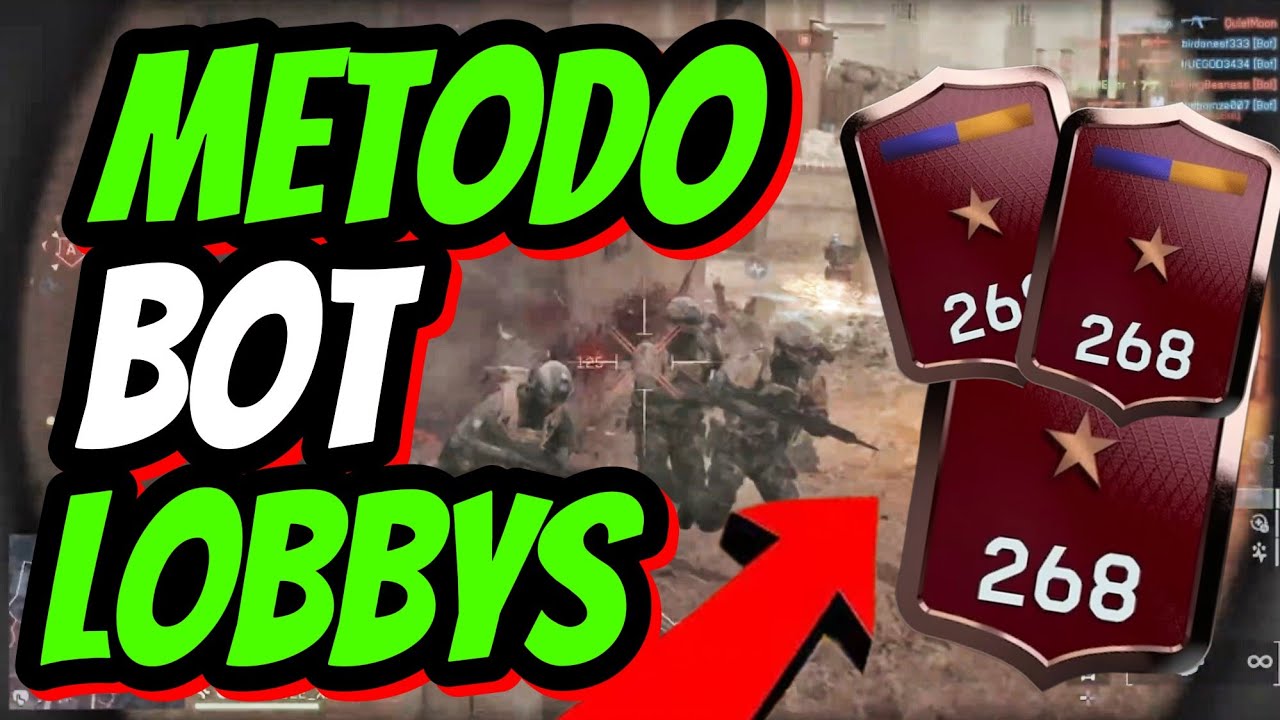 🔥METODO BOT LOBBY🔥 BF6 XP PASE DE BATALLA COMO JUGAR CONTRA BOTS BATTLEFIELD 6