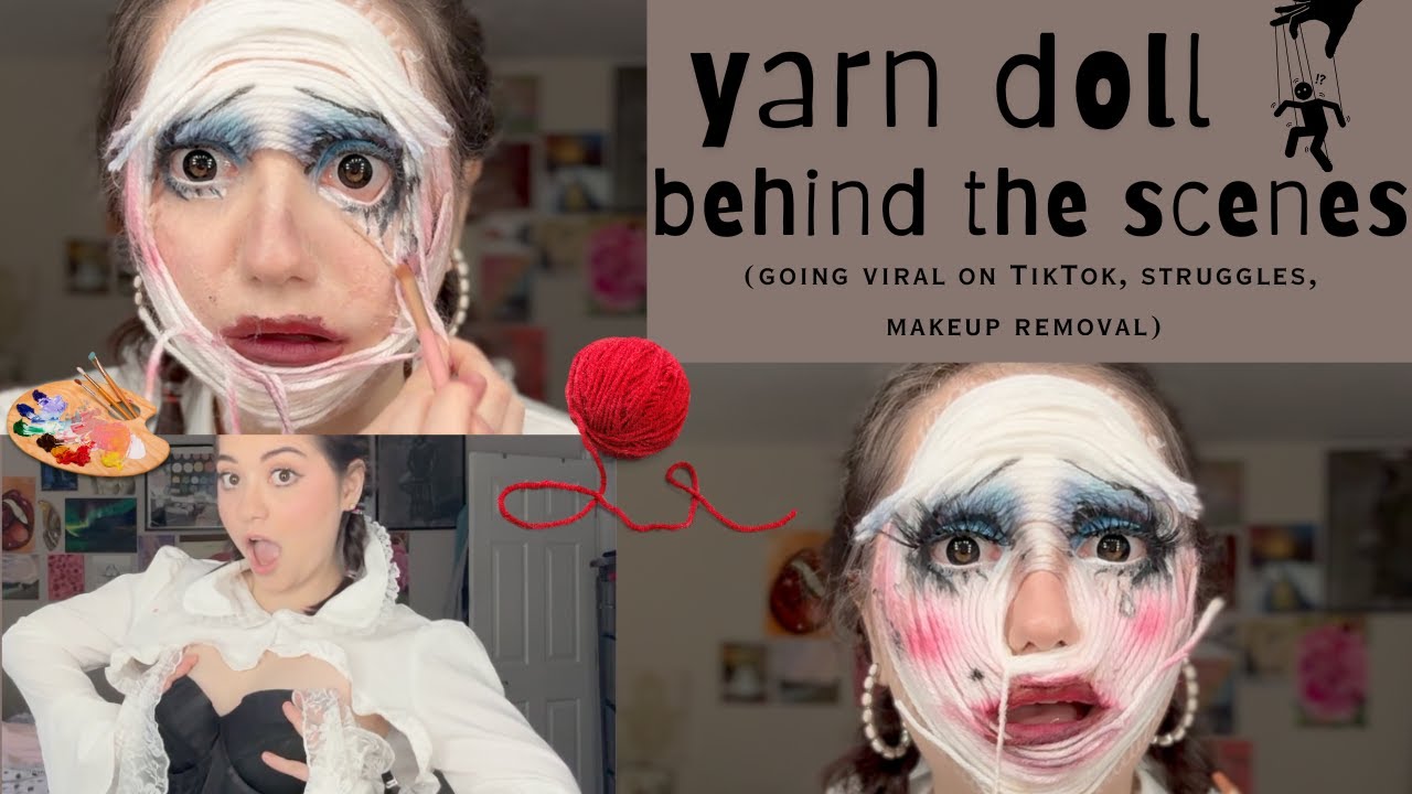 CRAZY Yarn Makeup Trend....