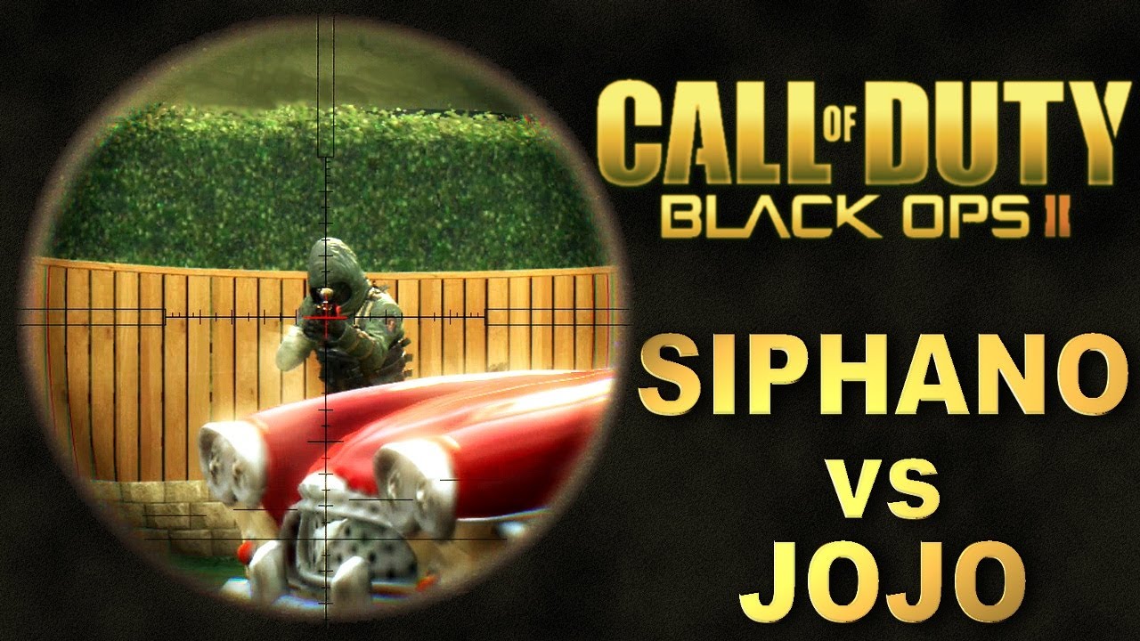 Siphano & JoJo - 1 vs 1 au snipe sur Black Ops 2