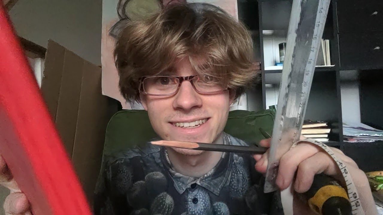 ASMR Nerdy Boy in Class wants to study you