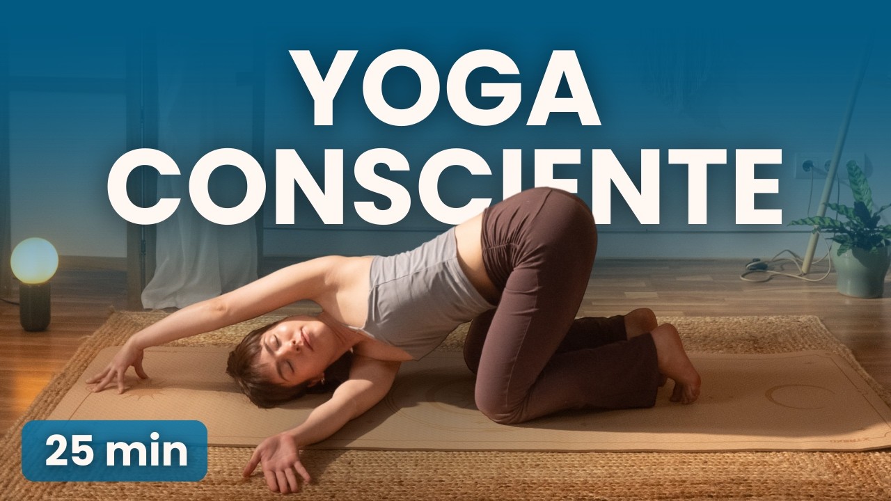 Yoga consciente y mindfulness para bajar el estrés · Sesión 2 · Yoga lento + relajación