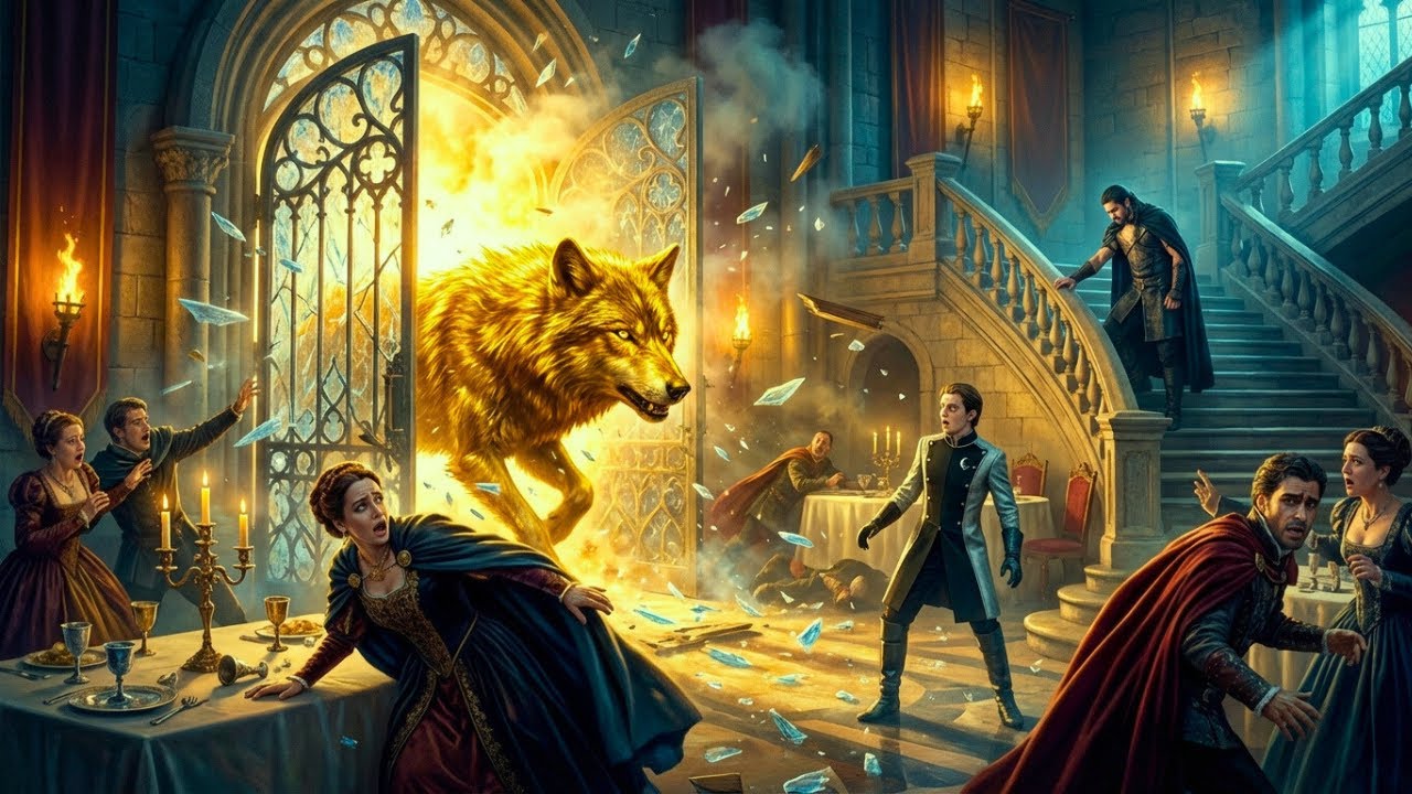 Humiliated as a weak Omega — she returned as the Golden Wolf and made the Alpha King kneel